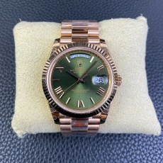 (클린) 롤렉스 데이데이트 40mm 올리브그린 로즈골드 금통