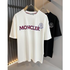 몽클레어 로고 프린트 남성 반팔티셔츠