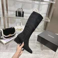 샤넬 롱 부츠