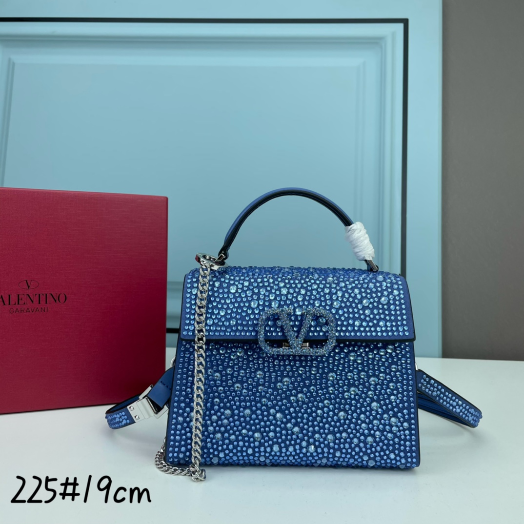발렌티노 Vsling Mini Handbag With Sparkling Embroidery
