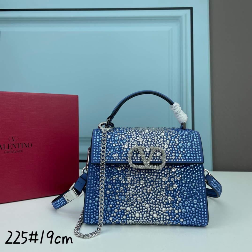 발렌티노 Vsling Mini Handbag With Sparkling Embroidery