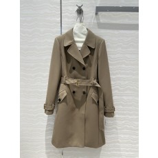 디올 벨티드 트렌치코트