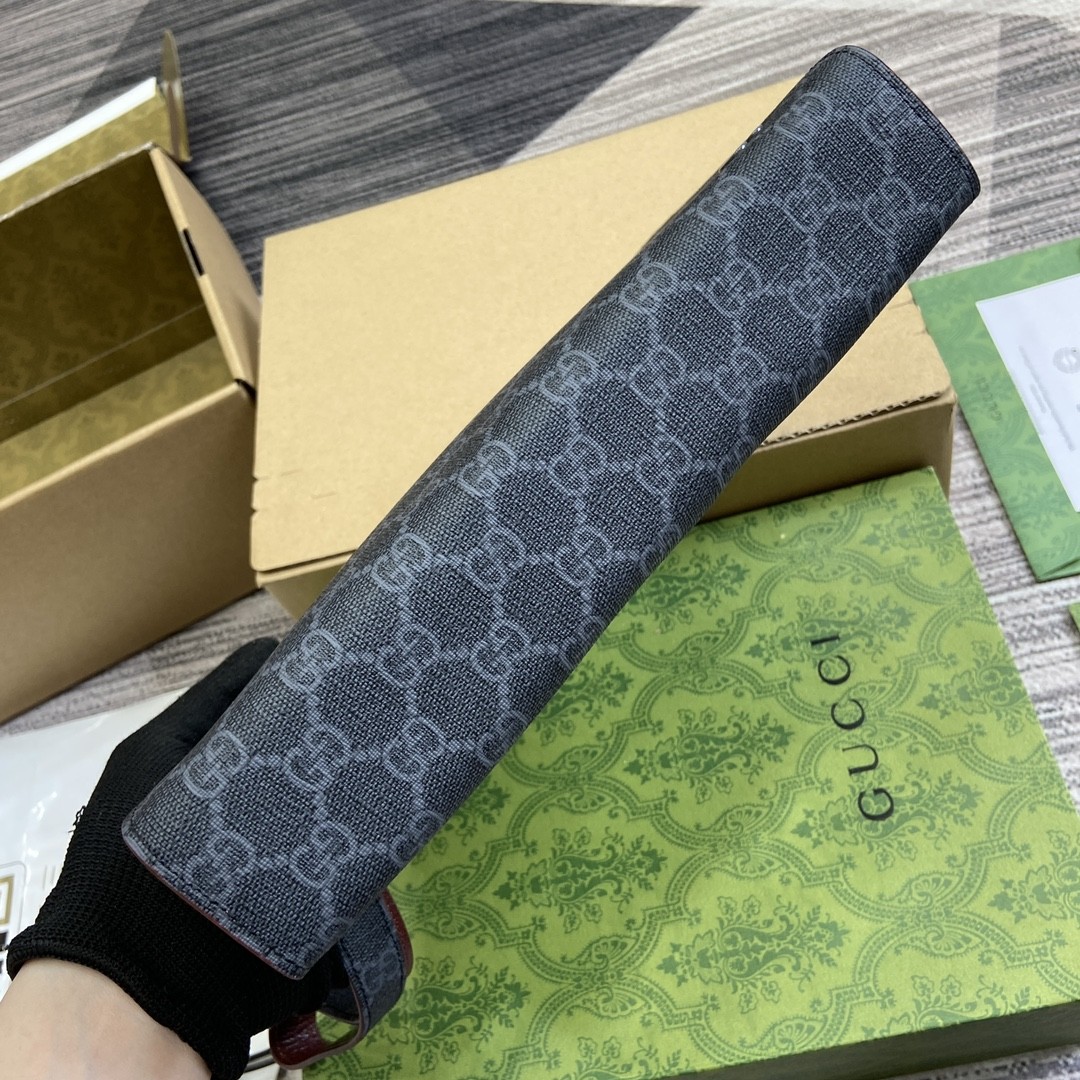 구찌 수프림 캔버스 킹스네이크 클러치백 768255